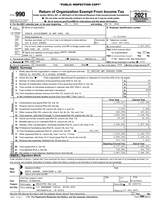 2021-2022 Form 990 cover