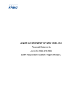 2022-2023 Audited Financial Statement cover