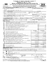 2018-2019 Form 990 cover